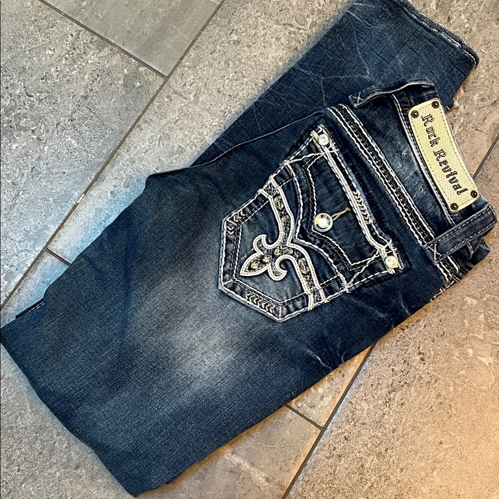 Rock Revival Linnette Ankle Jeans